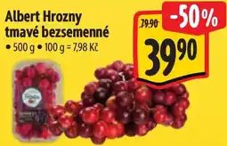 Albert Albert hrozny tmavé bezsemenné nabídka