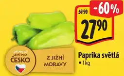 Albert Paprika světlá nabídka