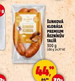Penny Market Šunková klobása nabídka