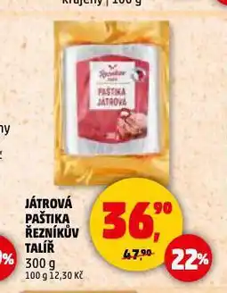 Penny Market Játrová paštika nabídka