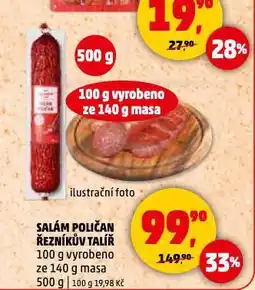 Penny Market Salám poličan nabídka