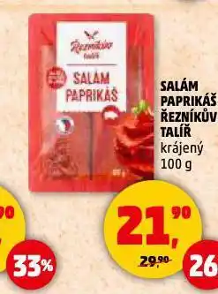 Penny Market Salám paprikáš nabídka