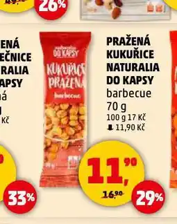 Penny Market Pražená kukuřice nabídka