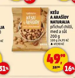 Penny Market Kešu a arašídy nabídka