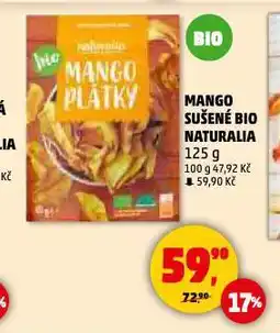 Penny Market Mango sušené bio nabídka
