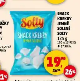Penny Market Snack krekry solty nabídka