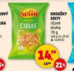 Penny Market Kroužky solty nabídka