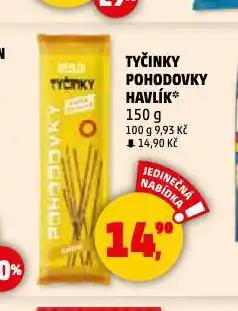 Penny Market Tyčinky pohodovky havlík nabídka