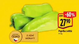 Albert Paprika světlá nabídka