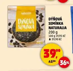 Penny Market Dýňová semínka nabídka