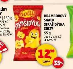 Penny Market Bramborový snack strašidýlka solty nabídka