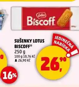 Penny Market Sušenky lotus biscoff nabídka