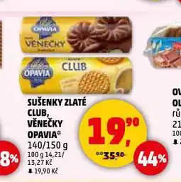 Penny Market Sušenky zlaté club nabídka