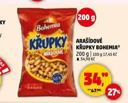 Penny Market Arašídové křupky bohemia nabídka