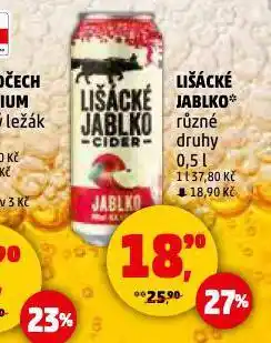 Penny Market Lišácké jablko cider nabídka