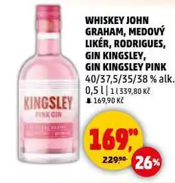 Penny Market John graham medový likér nabídka