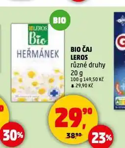 Penny Market Bio čaj leros nabídka
