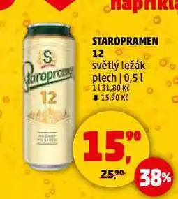 Penny Market Pivo staropramen nabídka