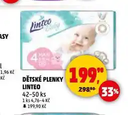 Penny Market Linteo baby dětské plenky nabídka