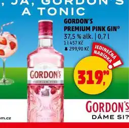 Penny Market Gordon's gin nabídka