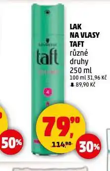 Penny Market Taft lak na vlasy nabídka