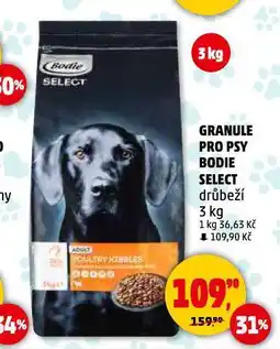 Penny Market Bodie select granule pro psy nabídka