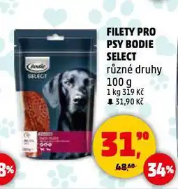 Penny Market Bodie select filety pro psy nabídka