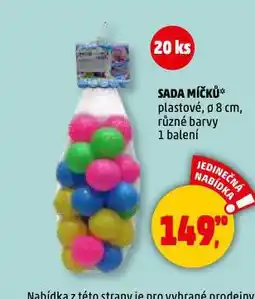 Penny Market Sada míčků nabídka