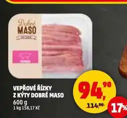 Penny Market Vepřové řízky z kýty nabídka