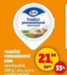 Penny Market Tradiční pomazánkové nabídka