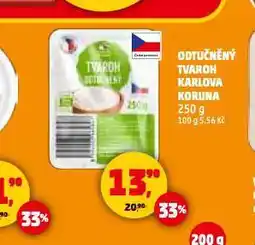 Penny Market Odtučněný tvaroh nabídka