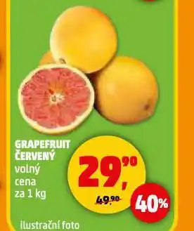 Penny Market Grapefruit červený nabídka