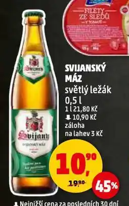 Penny Market Pivo svijanský máz nabídka