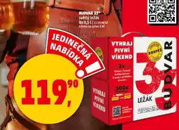 Penny Market Pivo budvar 33 nabídka