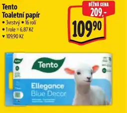 Albert TENTO Toaletní papír nabídka