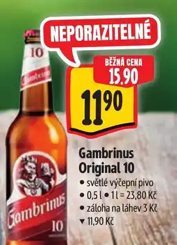 Albert GAMBRINUS Original 10 nabídka