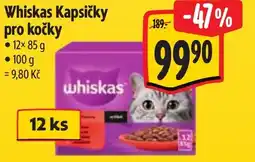 Albert WHISKAS Kapsičky pro kočky nabídka