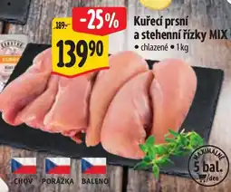 Albert Kuřecí prsní a stehenní řízky mix nabídka