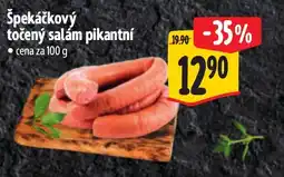 Albert Špekáčkový točený salám pikantní nabídka