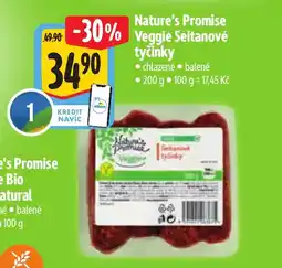 Albert NATURE'S PROMISE Veggie seitanové tyčinky nabídka