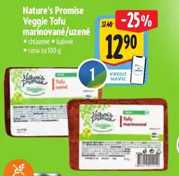 Albert NATURE'S PROMISE Veggie tofu marinované/uzené nabídka
