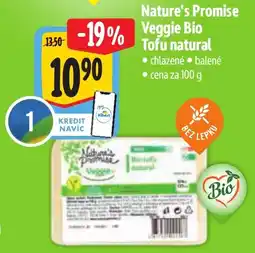 Albert NATURE'S PROMISE Veggie bio tofu natural nabídka