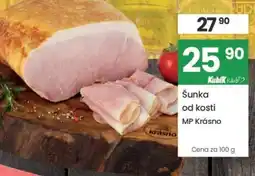 Kubík potraviny Šunka od kosti MP Krásno nabídka