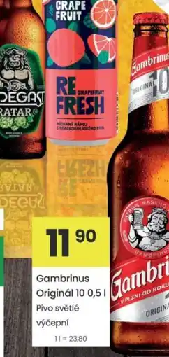 Kubík potraviny Gambrinus Originál 10 nabídka