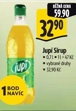 Albert Jupí Sirup nabídka