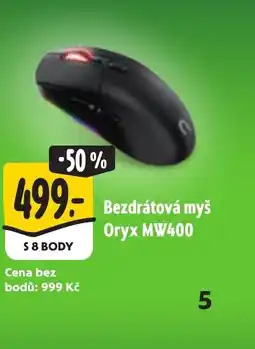 Albert Bezdrátová myš Oryx MW400 nabídka