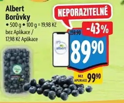 Albert Albert Borůvky nabídka