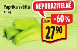Albert Paprika světlá nabídka