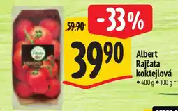 Albert Albert Rajčata koktejlová nabídka