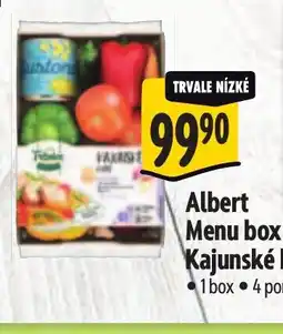 Albert Albert Menu box Kajunské kuře nabídka